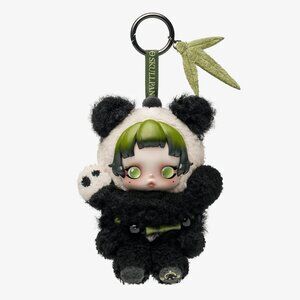 Pop Mart SKULLPANDA Lazy Panda Plush Doll Pendant - Sealed Box